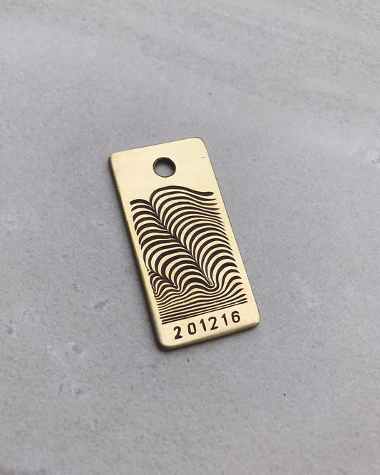 201216 - Hand Engraved Brass