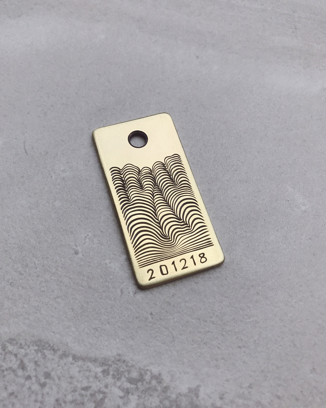 201218 - Hand Engraved Brass
