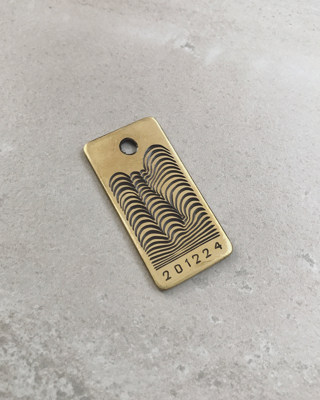 201224 - Hand Engraved Brass