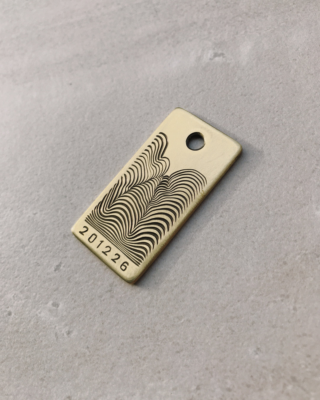 201226 - Hand Engraved Brass