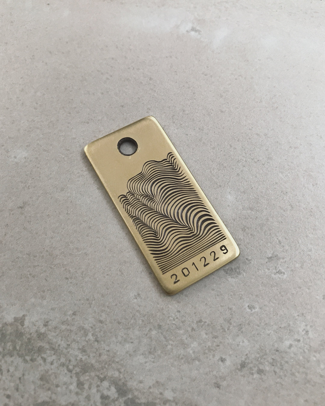 201229 - Hand Engraved Brass