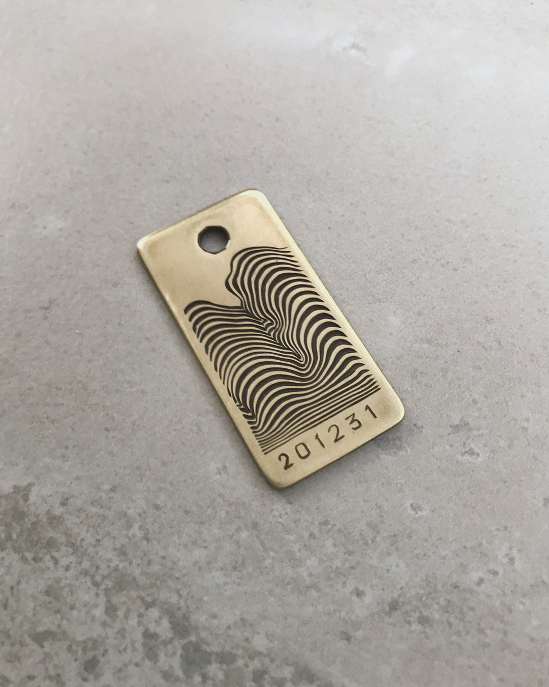 201231 - Hand Engraved Brass