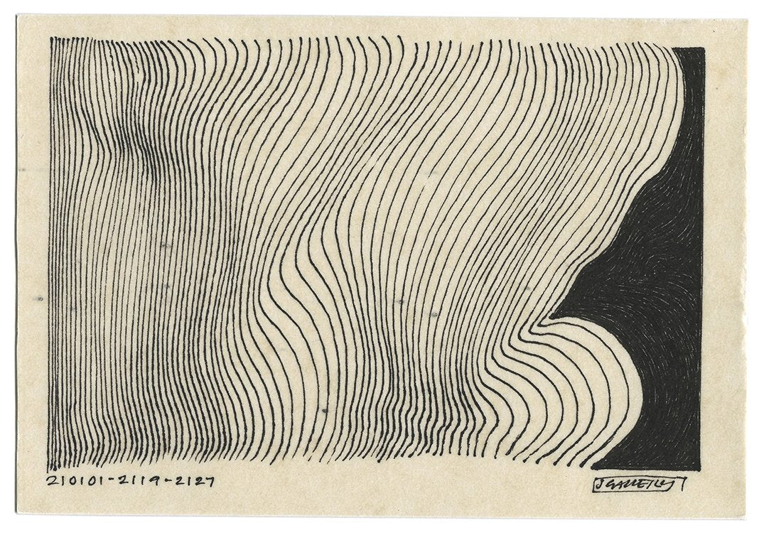 January 2021 - Ink drawings on A5 paper (Digital Downloads)