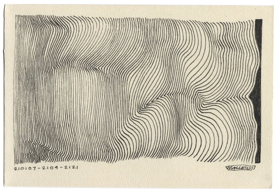 January 2021 - Ink drawings on A5 paper (Digital Downloads)