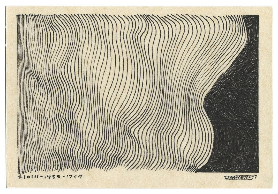 January 2021 - Ink drawings on A5 paper (Digital Downloads)