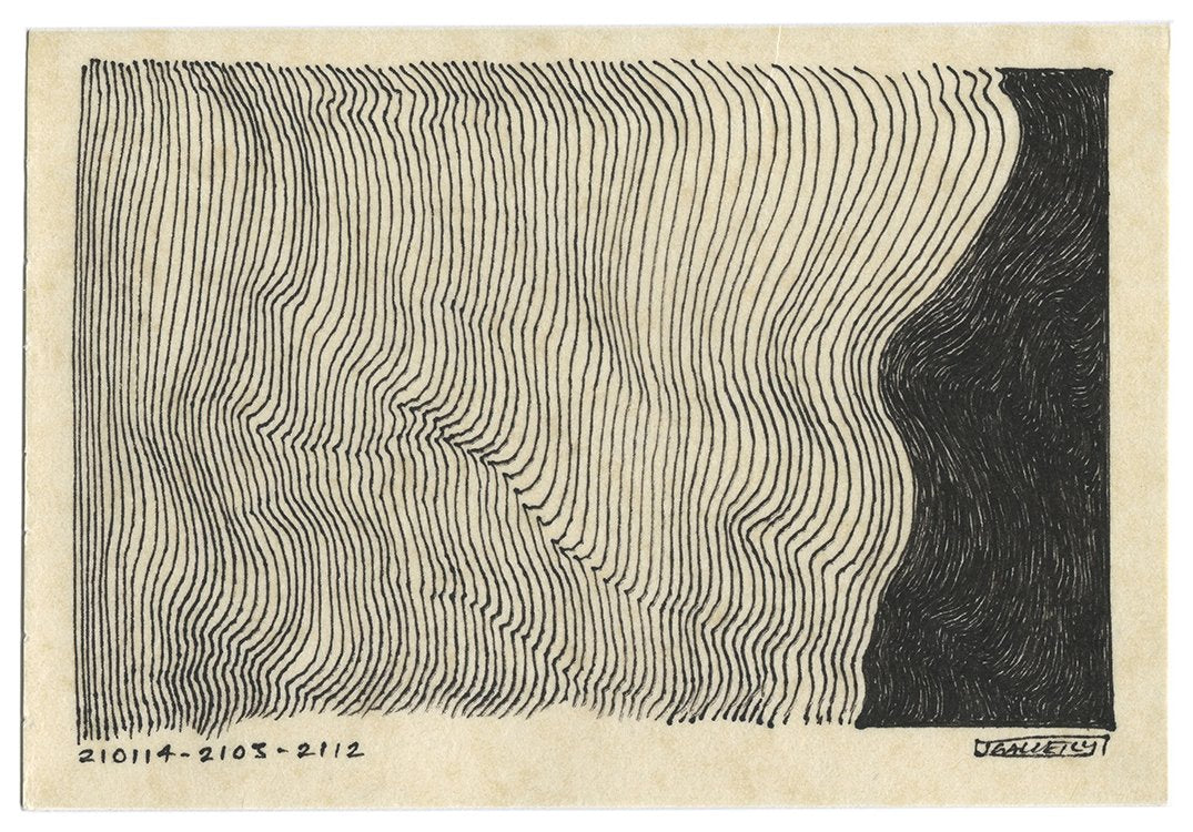 January 2021 - Ink drawings on A5 paper (Digital Downloads)