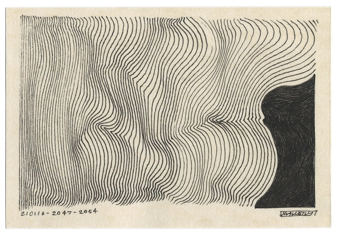 January 2021 - Ink drawings on A5 paper (Digital Downloads)