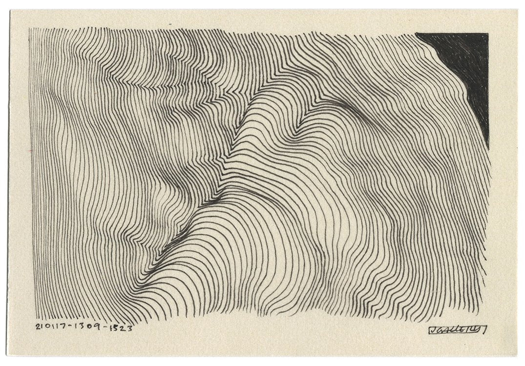 January 2021 - Ink drawings on A5 paper (Digital Downloads)