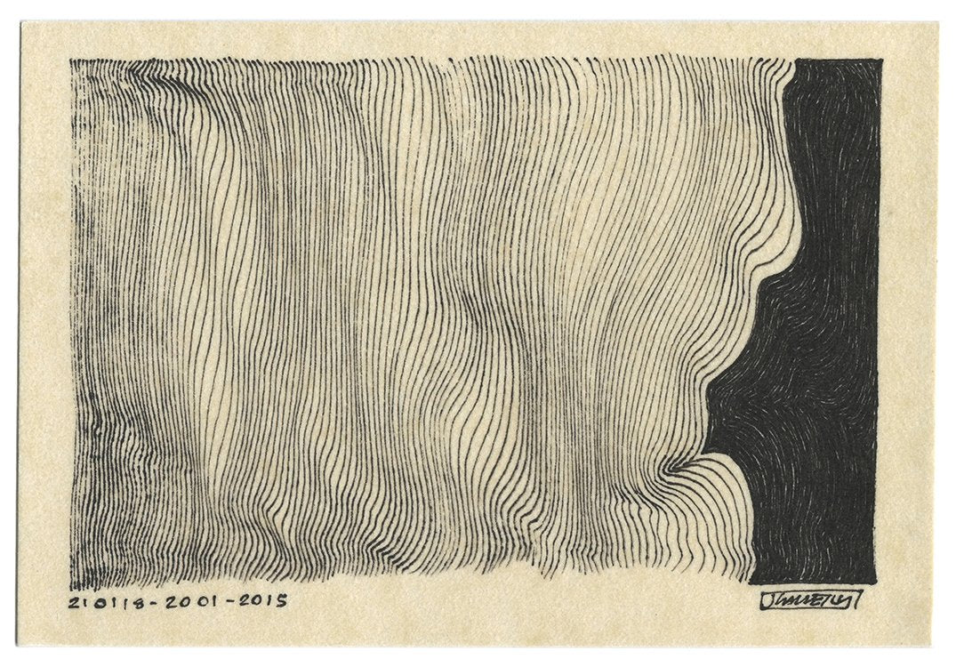 January 2021 - Ink drawings on A5 paper (Digital Downloads)