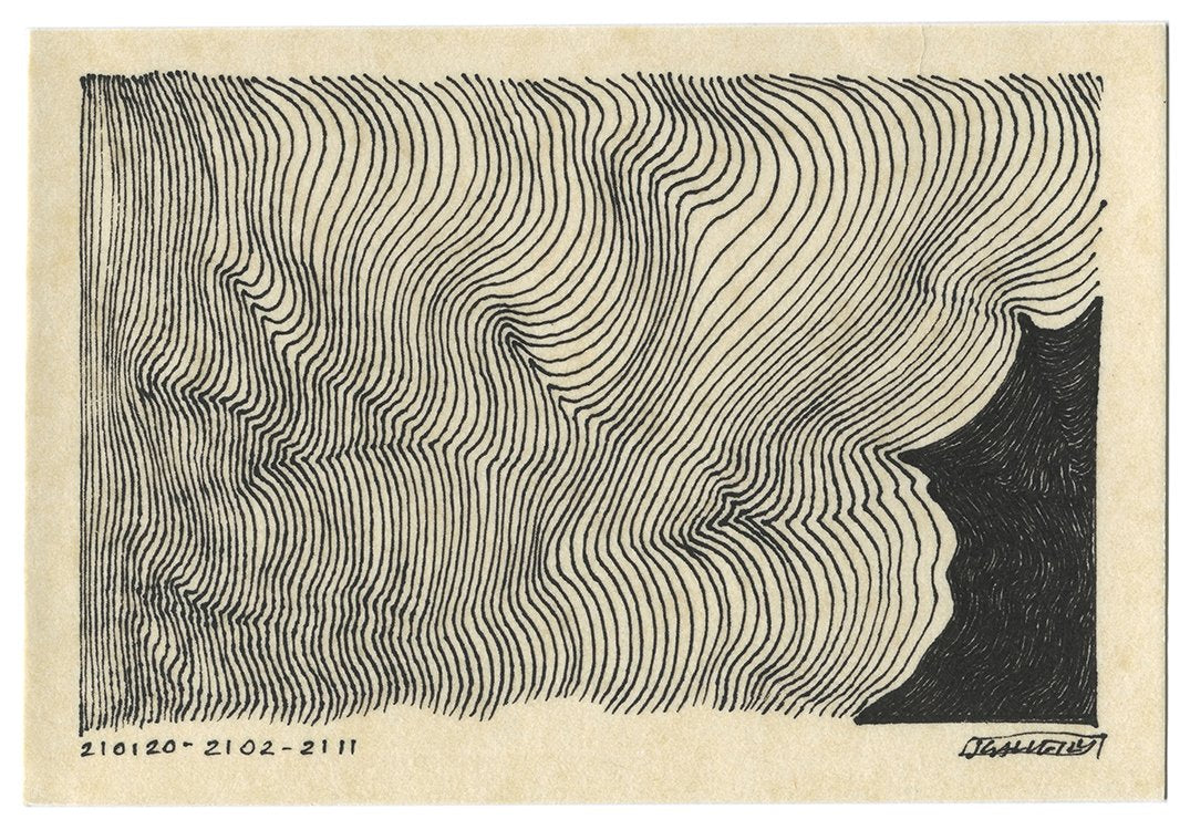 January 2021 - Ink drawings on A5 paper (Digital Downloads)
