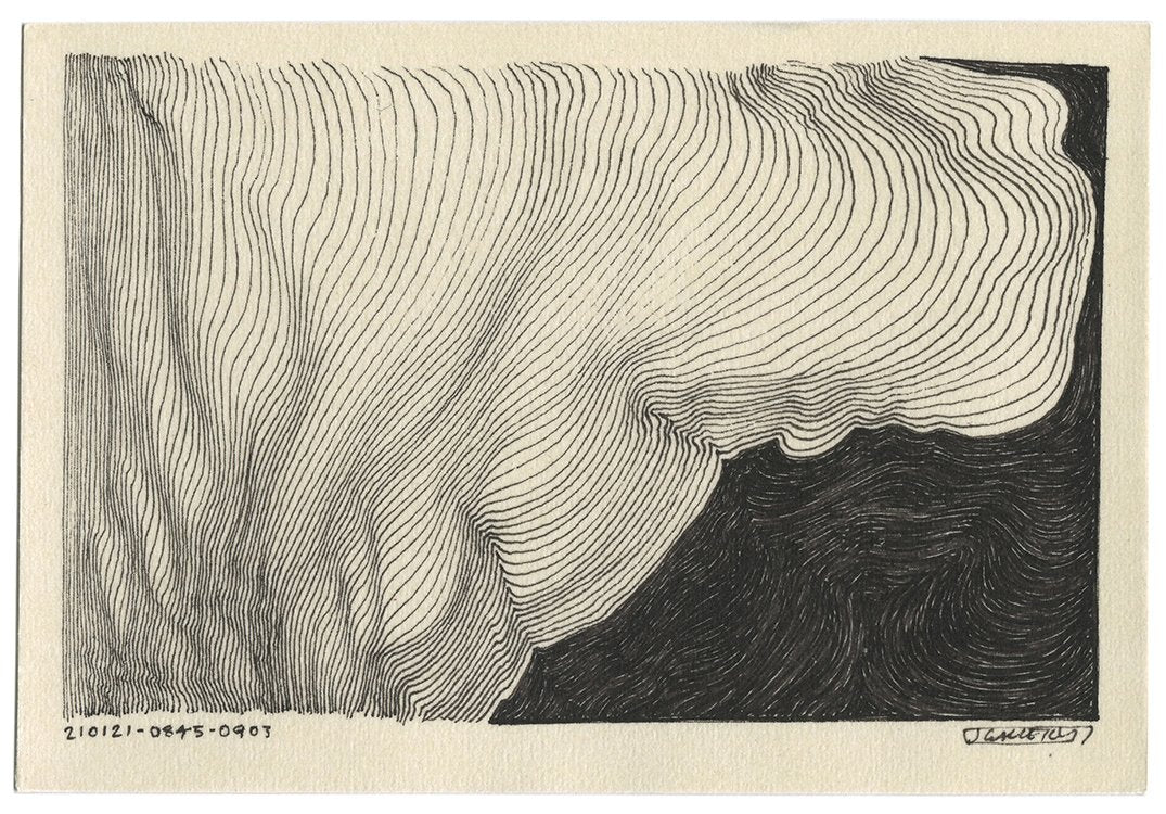 January 2021 - Ink drawings on A5 paper (Digital Downloads)
