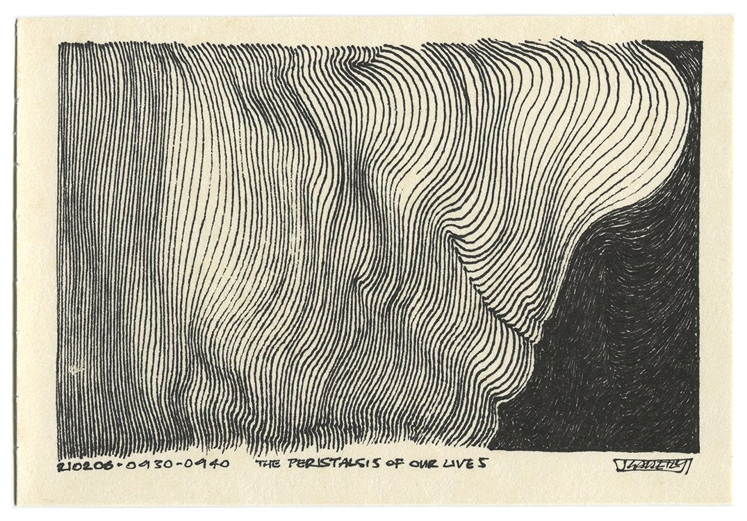 February 2021 - Ink drawings on A5 paper (Digital Downloads)