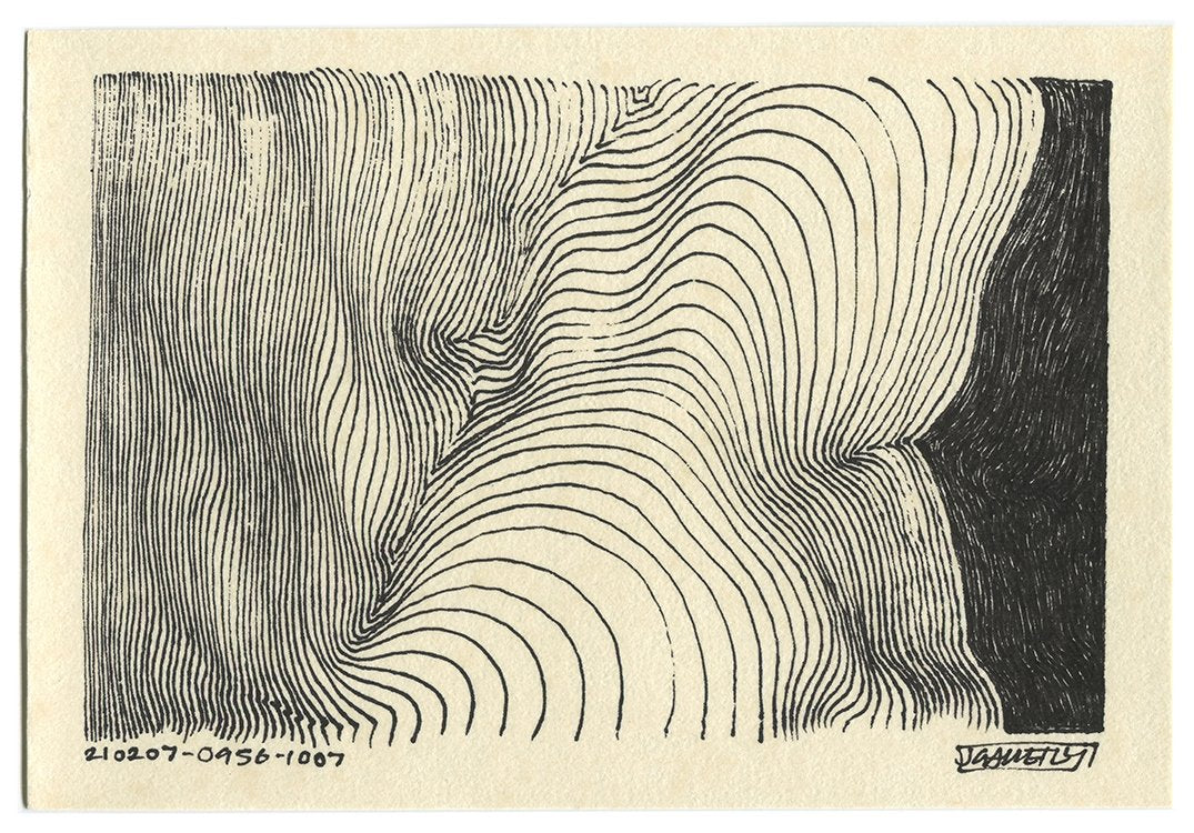 February 2021 - Ink drawings on A5 paper (Digital Downloads)
