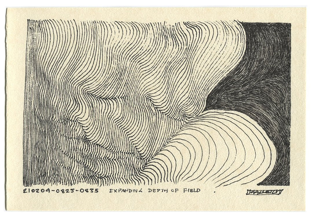 February 2021 - Ink drawings on A5 paper (Digital Downloads)