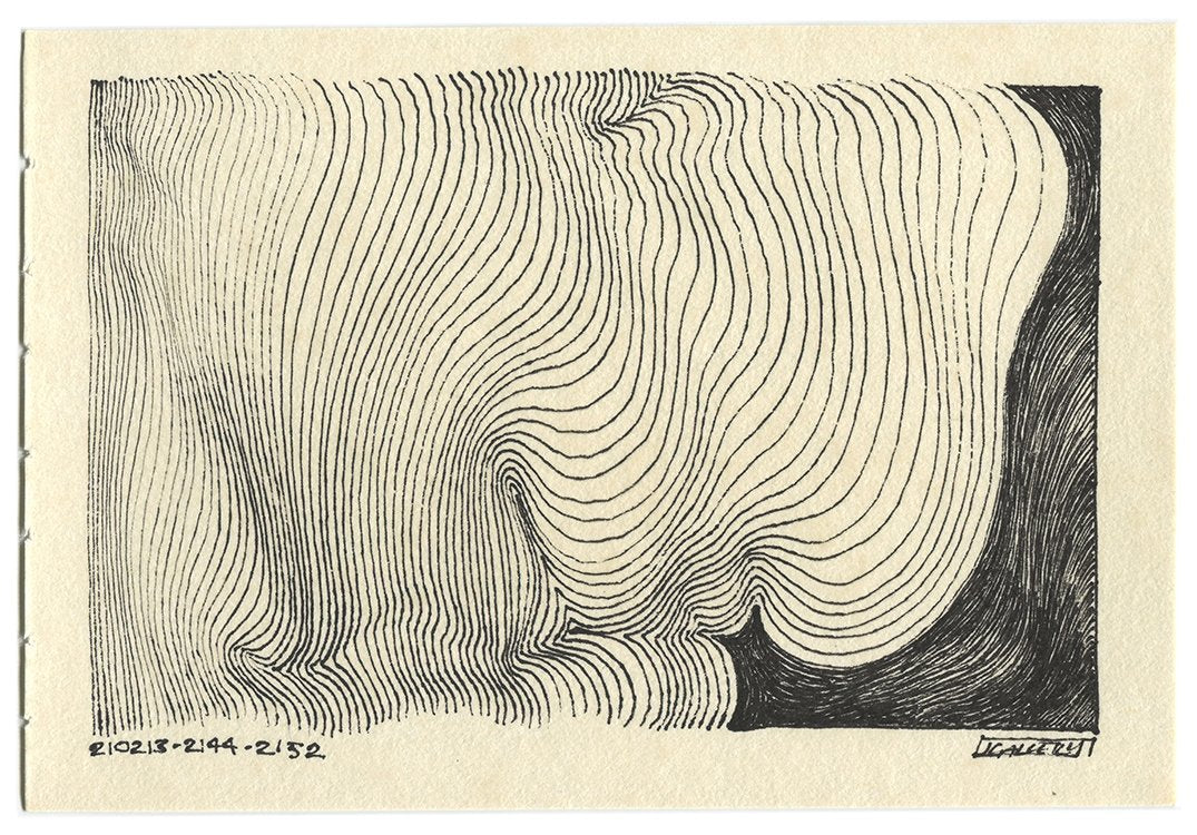 February 2021 - Ink drawings on A5 paper (Digital Downloads)