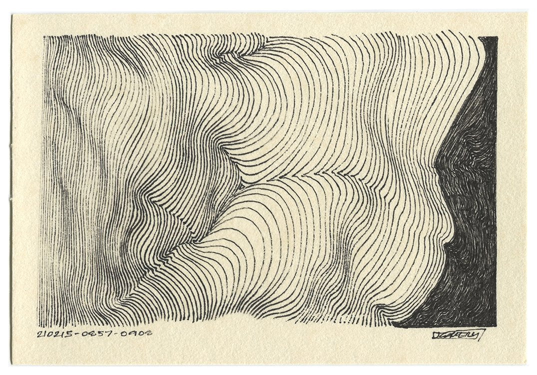 February 2021 - Ink drawings on A5 paper (Digital Downloads)