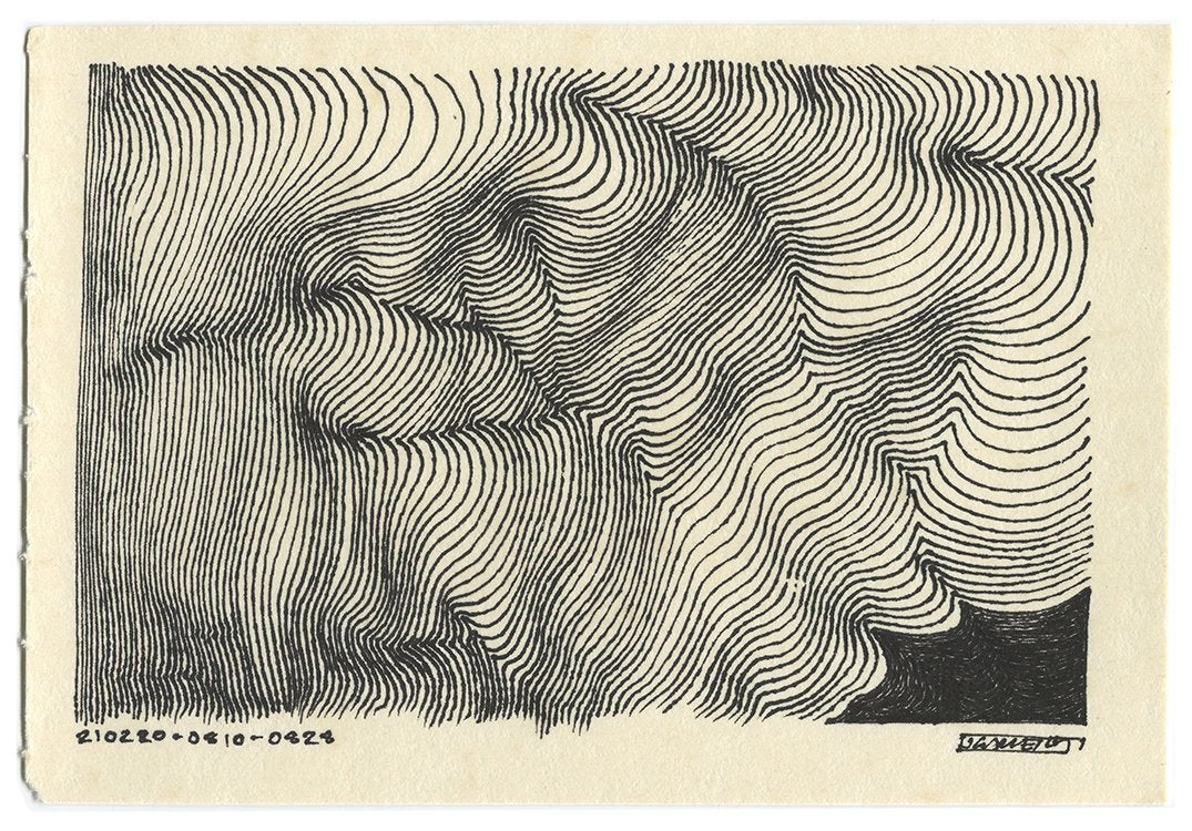 February 2021 - Ink drawings on A5 paper (Digital Downloads)
