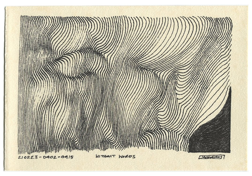 February 2021 - Ink drawings on A5 paper (Digital Downloads)