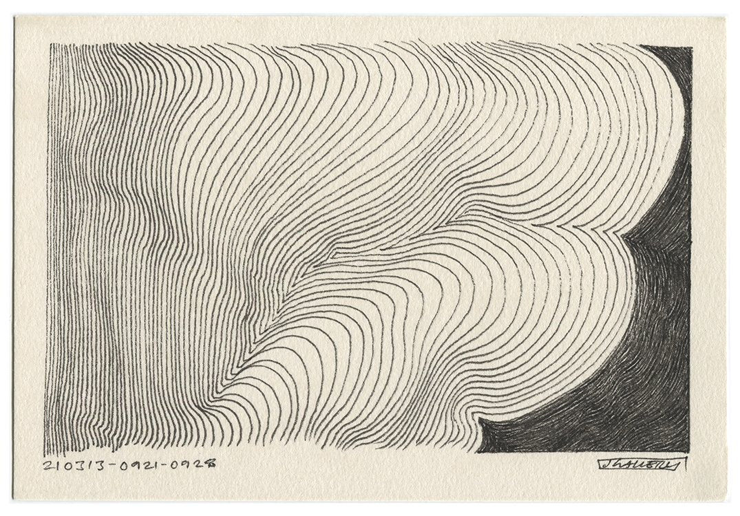 March 2021 - Ink drawings on A5 paper (Digital Downloads)
