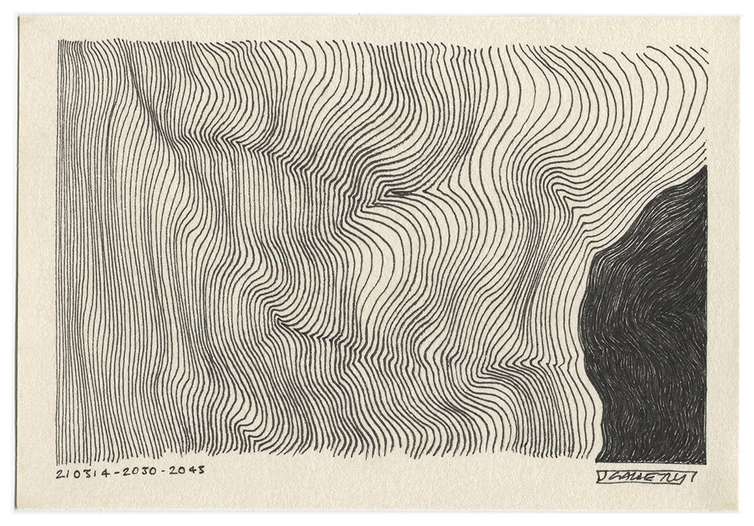 March 2021 - Ink drawings on A5 paper (Digital Downloads)