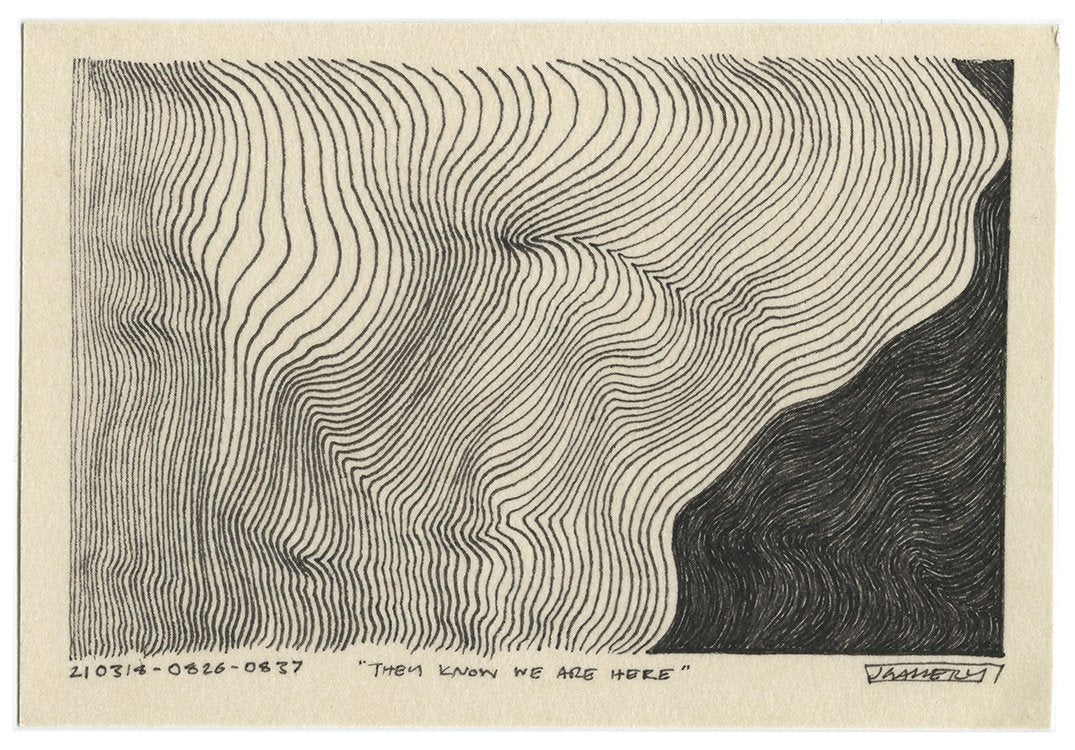 March 2021 - Ink drawings on A5 paper (Digital Downloads)