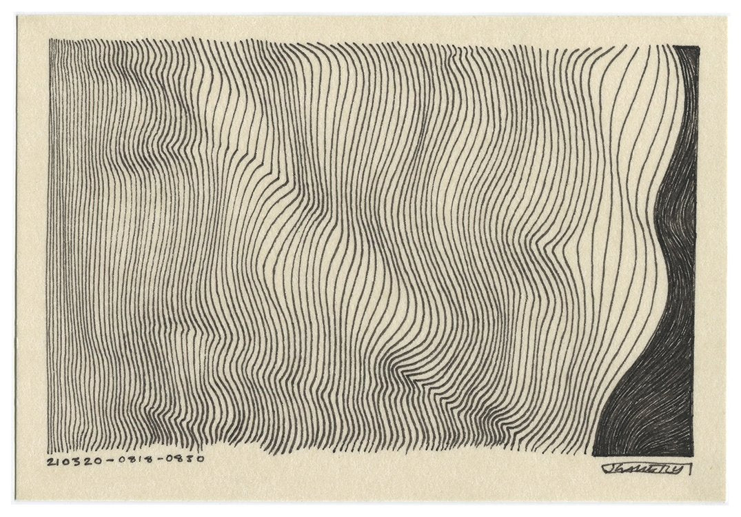 March 2021 - Ink drawings on A5 paper (Digital Downloads)