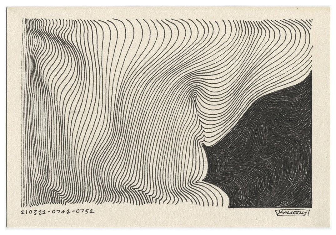 March 2021 - Ink drawings on A5 paper (Digital Downloads)