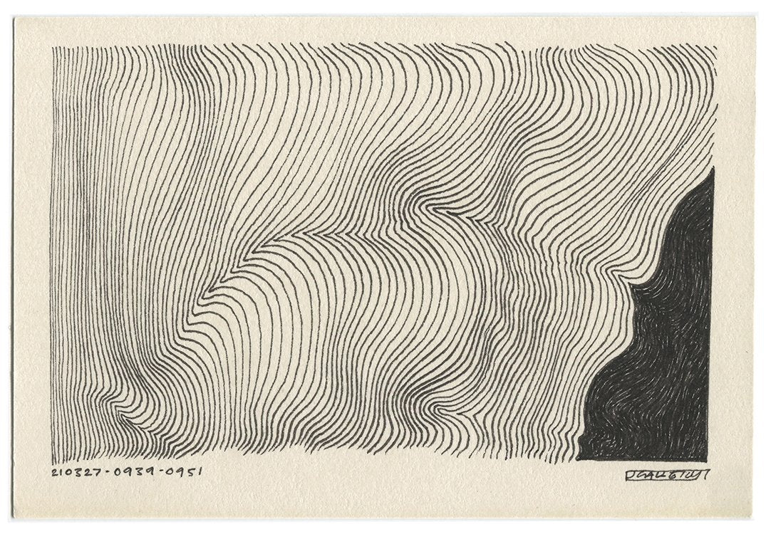 March 2021 - Ink drawings on A5 paper (Digital Downloads)