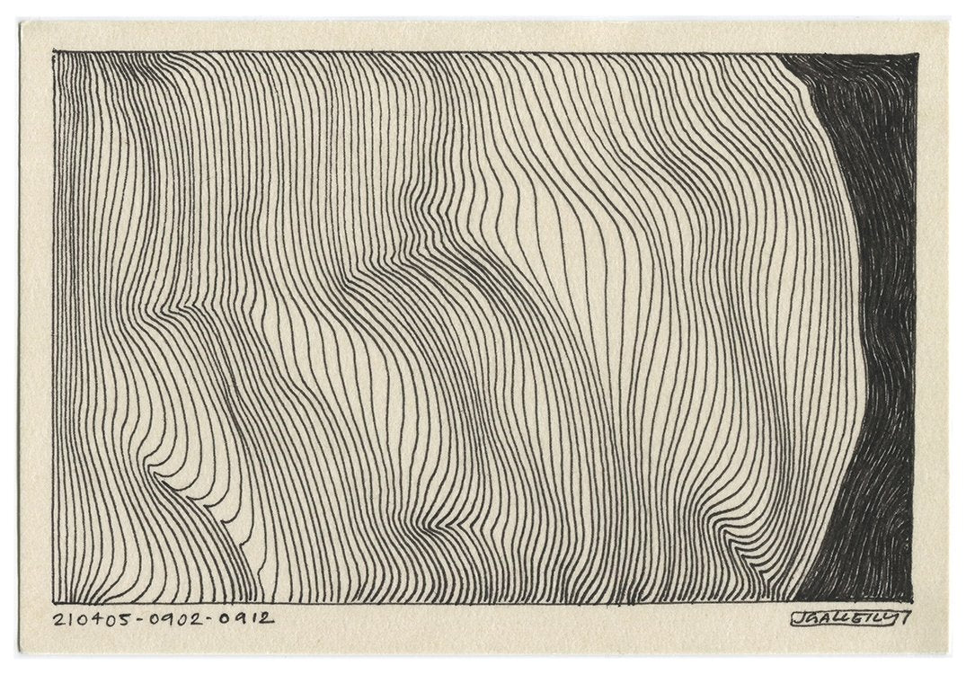 April 2021 - Ink drawings on A5 paper (Digital Downloads)