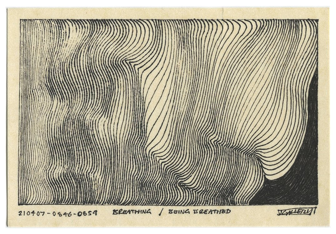 April 2021 - Ink drawings on A5 paper (Digital Downloads)