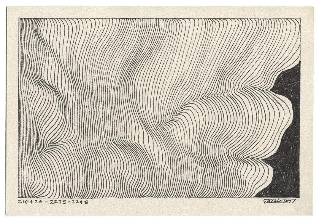 April 2021 - Ink drawings on A5 paper (Digital Downloads)
