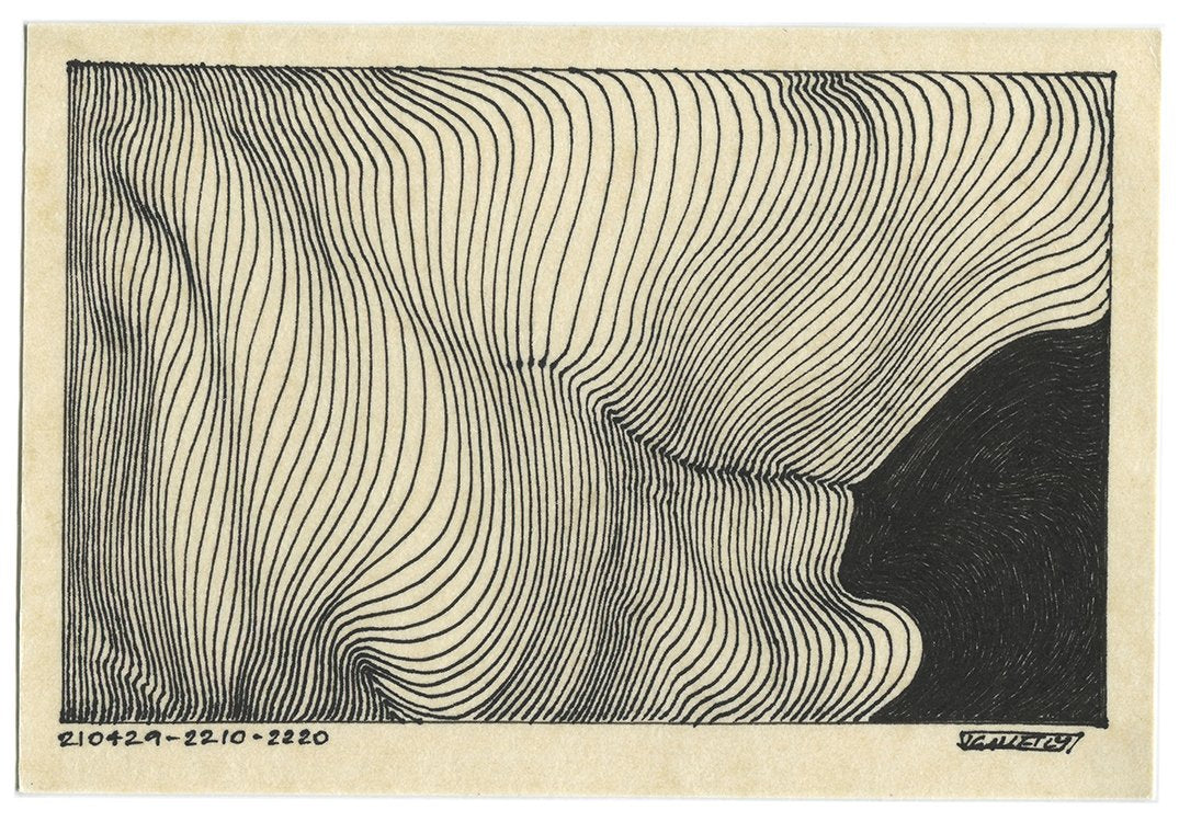 April 2021 - Ink drawings on A5 paper (Digital Downloads)