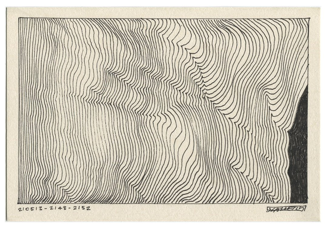 May 2021 - Ink drawings on A5 paper (Digital Downloads)
