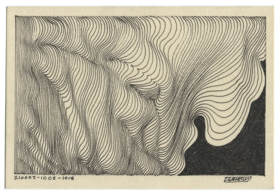 June 2021 - Ink drawings on A5 paper (Digital Downloads)