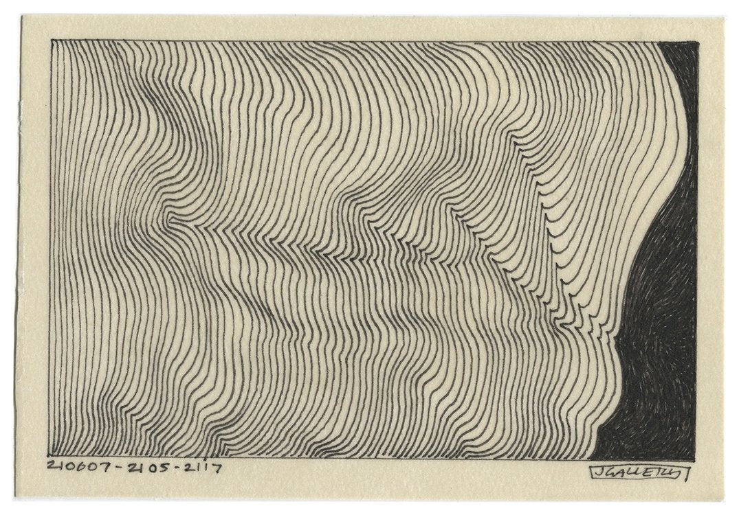 June 2021 - Ink drawings on A5 paper (Digital Downloads)
