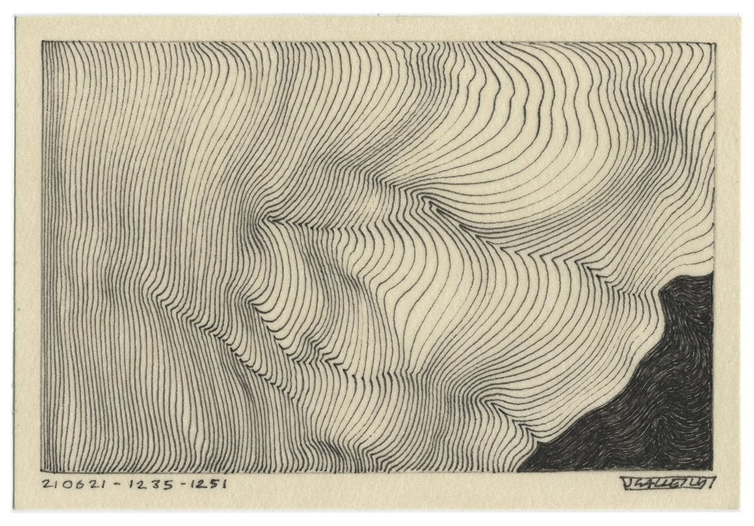 June 2021 - Ink drawings on A5 paper (Digital Downloads)