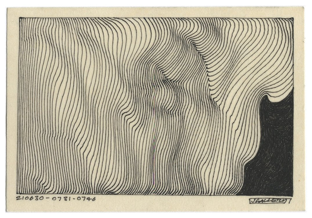 June 2021 - Ink drawings on A5 paper (Digital Downloads)