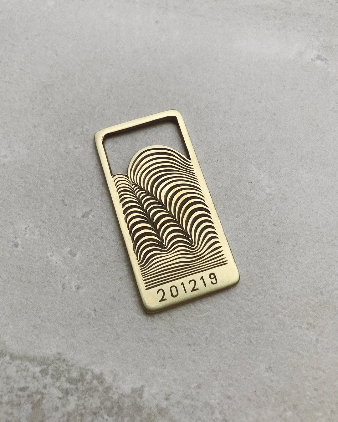 201219 - Hand Engraved Brass + cut-out