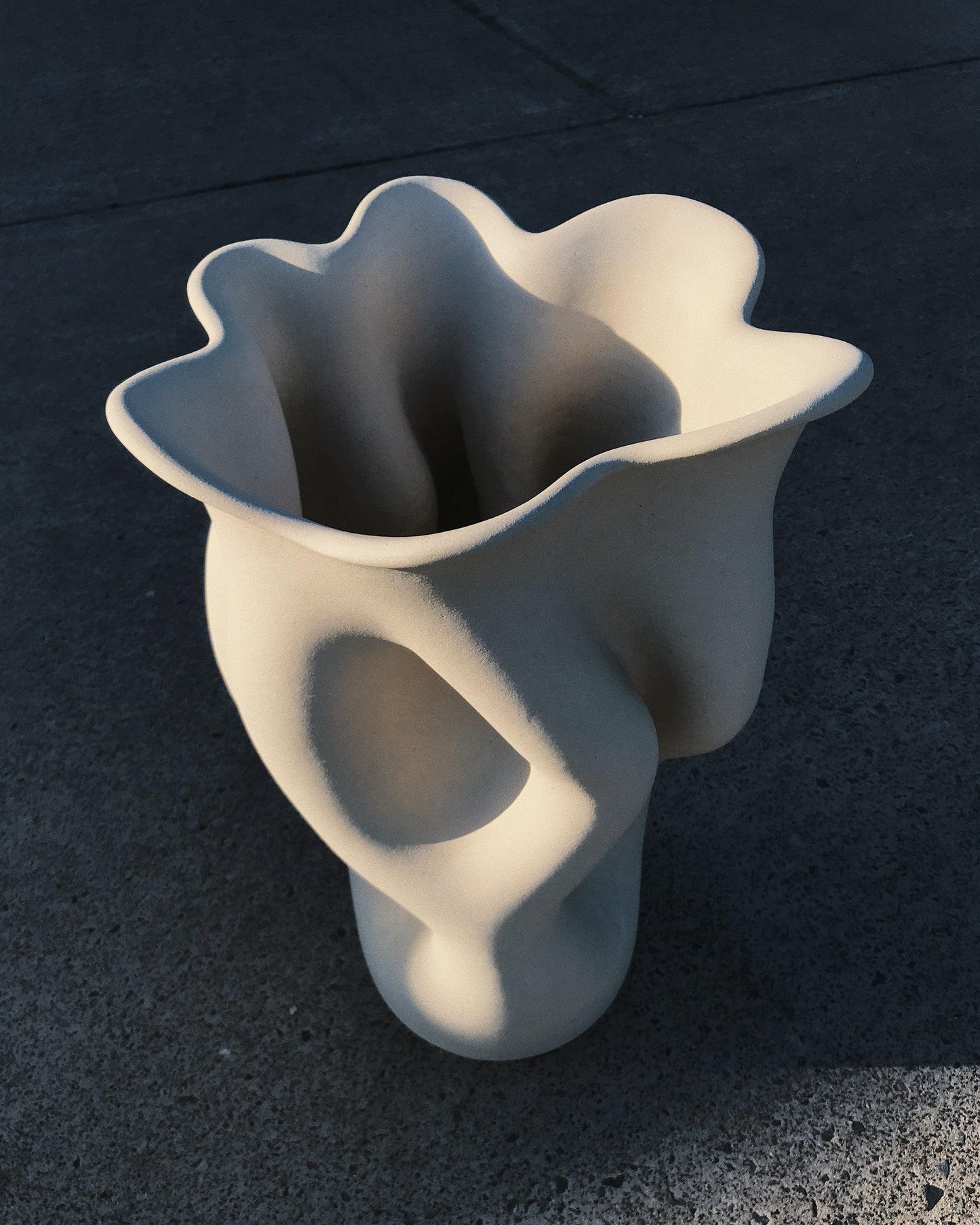 230917 - Ceramic Stoneware Vase #011