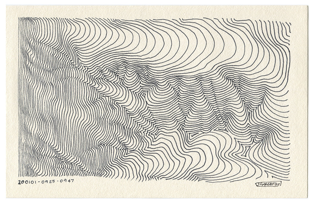 January 2020 - Ink drawings on A5/A4 paper (Digital Downloads)