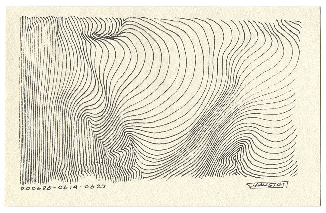 June 2020 - Ink drawings on A5 paper (Digital Downloads)