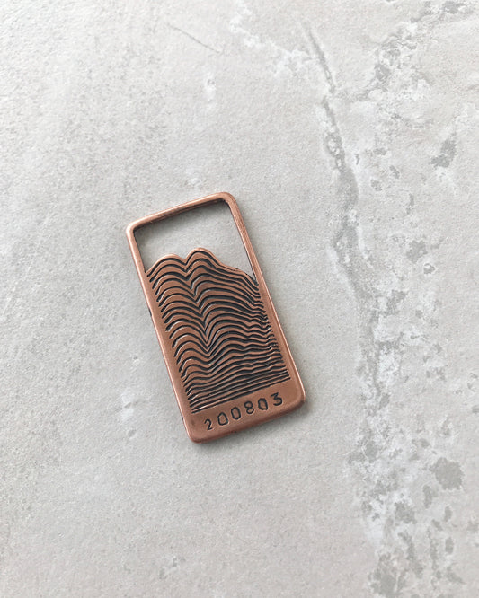 200803 - Hand Engraved Copper + cut-out