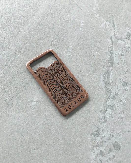 200809 - Hand Engraved Copper + cut-out