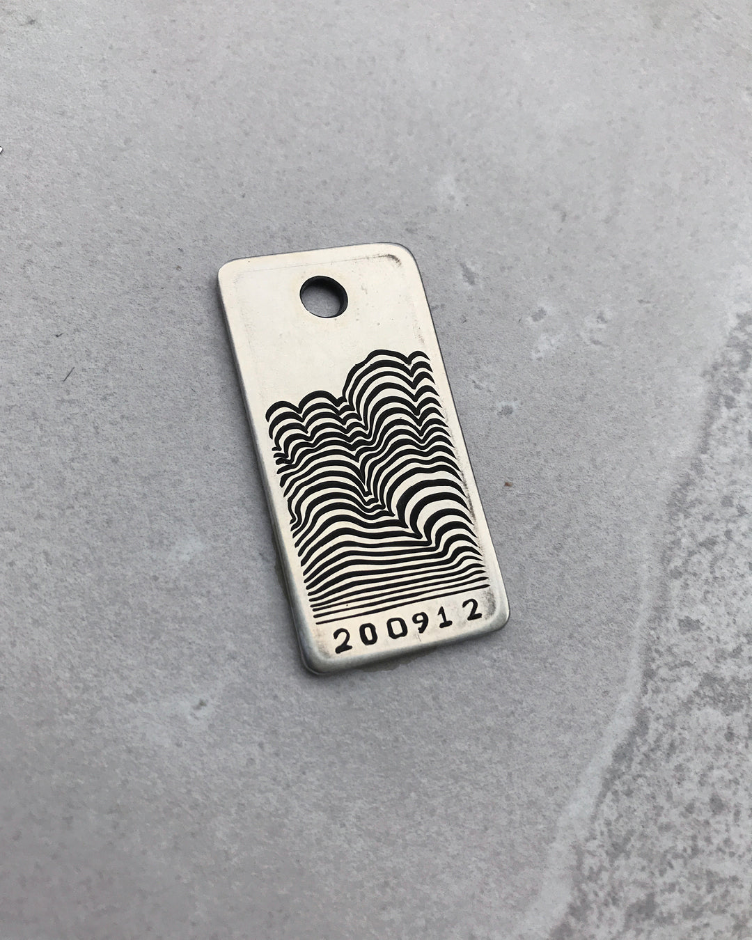 200912 - Hand Engraved Sterling Silver .925