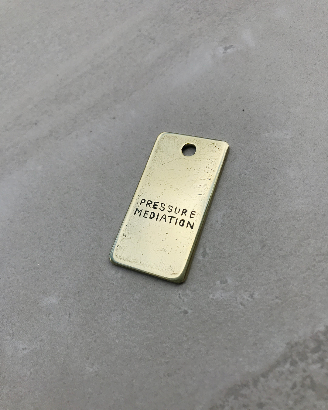201004 - Hand Engraved Brass
